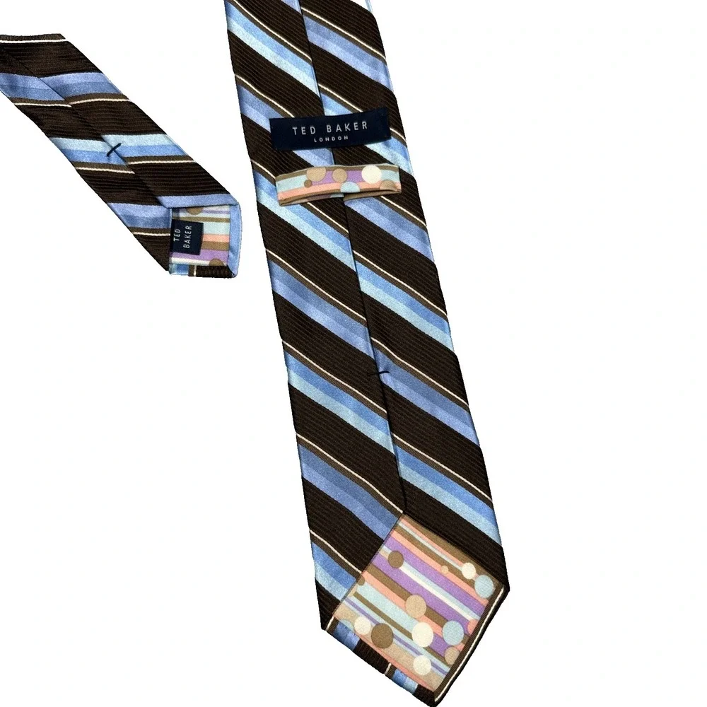 Ted Baker London Men's 100% Silk Tie Made In The USA 3.5